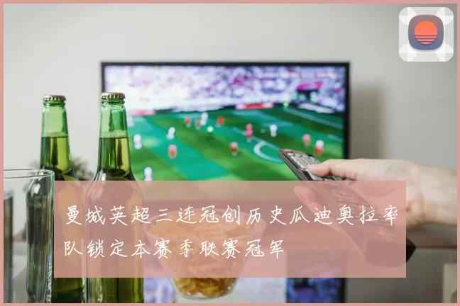 曼城英超三连冠创历史瓜迪奥拉率队锁定本赛季联赛冠军